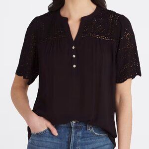 Mason & Belle Zosia Button Detail Blouse NWT Medium